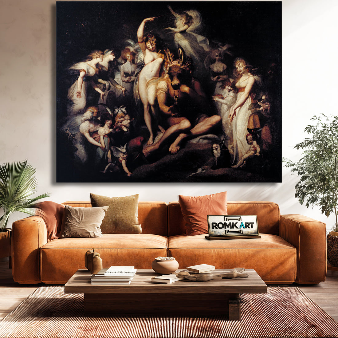 Henry Fuseli Titania And Bottom 1790 – Reproduction