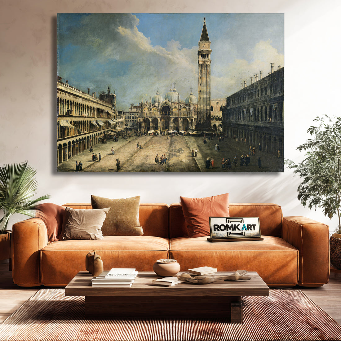 Canaletto Piazza San Marco Venice C1730-1734 – Reproduction