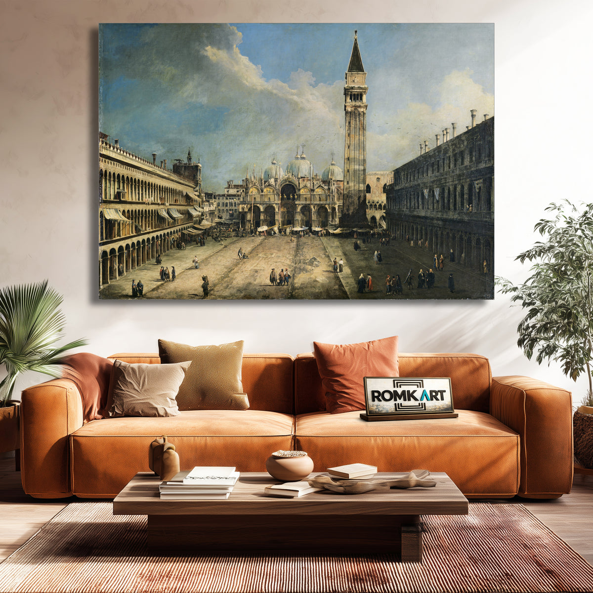 Canaletto Piazza San Marco Venice C1730-1734 – Reproduction