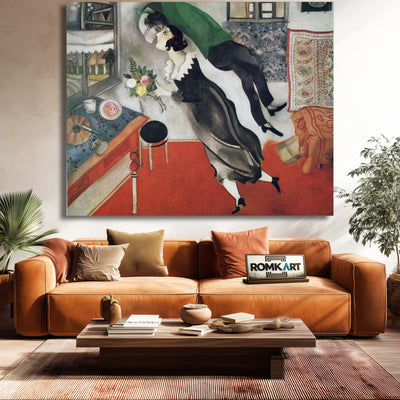 Marc Chagall The Birthday 1915 – Reproduction