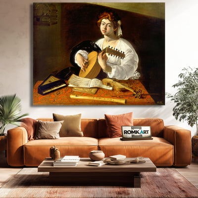 Caravaggio The Lute Player 1600 – Reproduction