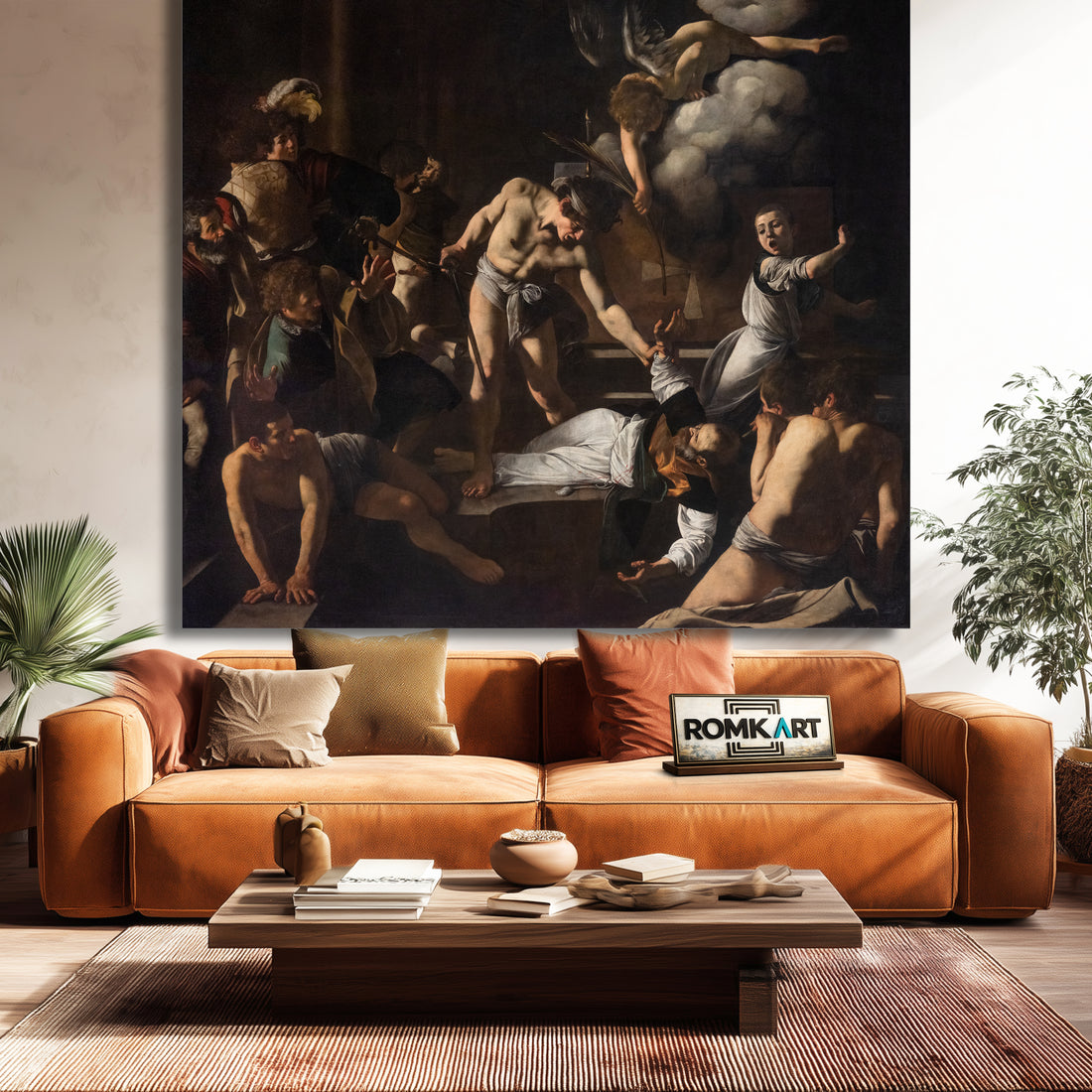 Caravaggio The Martyrdom Of Saint Matthew 1600 – Reproduction
