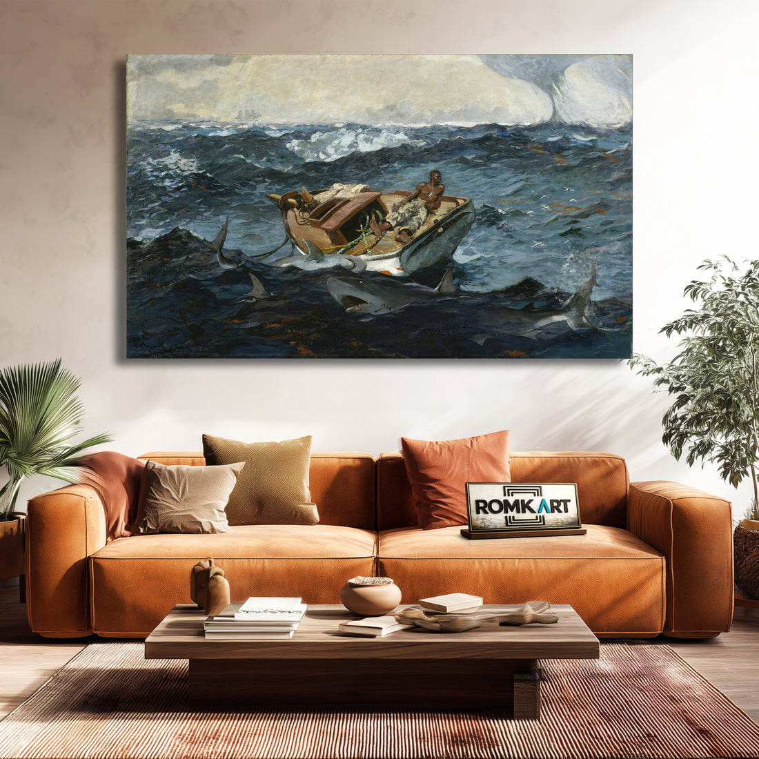 Winslow Homer The Gulf Stream 1889 – Reproduction