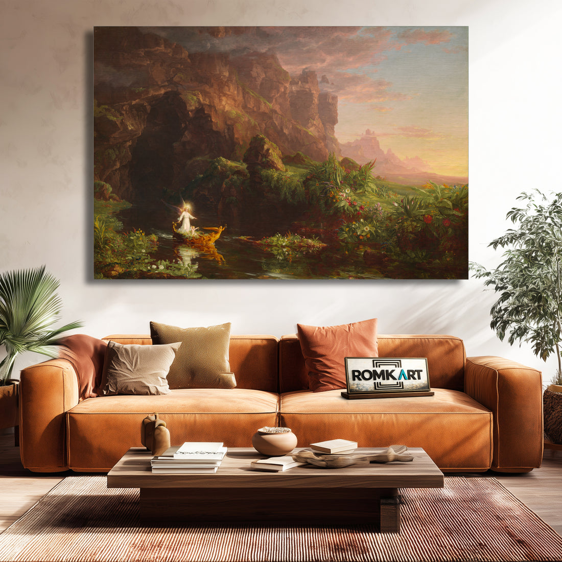 Thomas Cole The Voyage Of Life Childhood 1842 – Reproduction