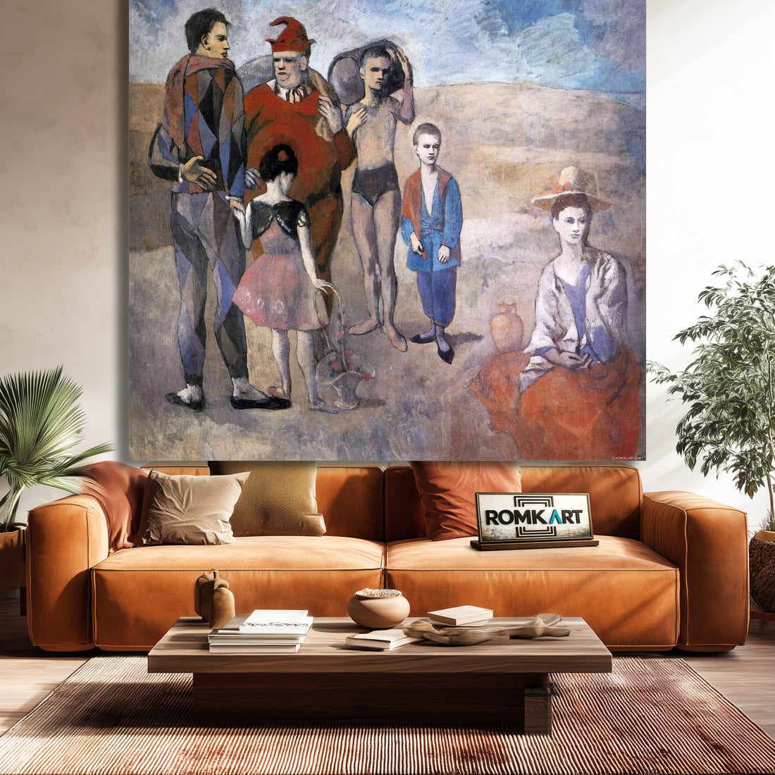 Pablo Picasso Family Of Saltimbanques 1905 – Reproduction