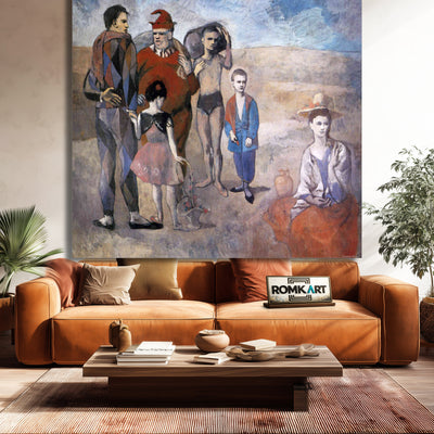 Pablo Picasso Family Of Saltimbanques 1905 – Reproduction