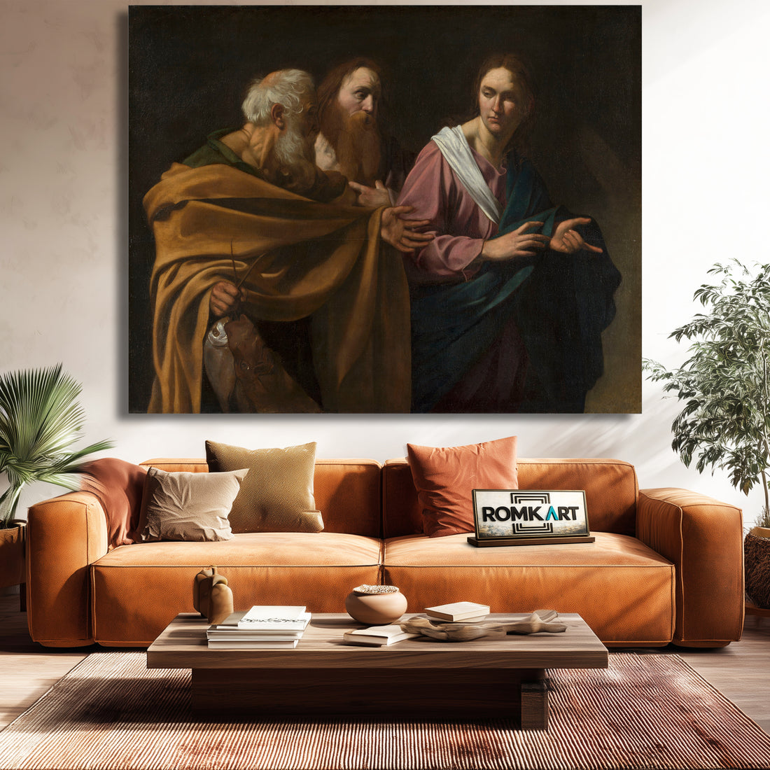 Caravaggio The Calling Of Saints Peter And Andrew – Reproduction