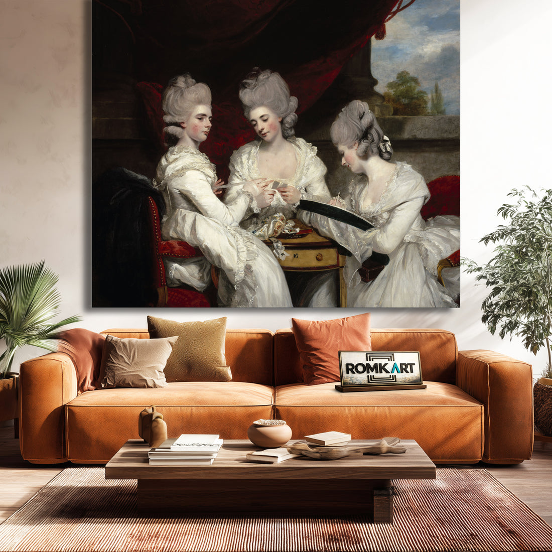 Sir Joshua Reynolds The Ladies Waldegrave 1780 – Reproduction