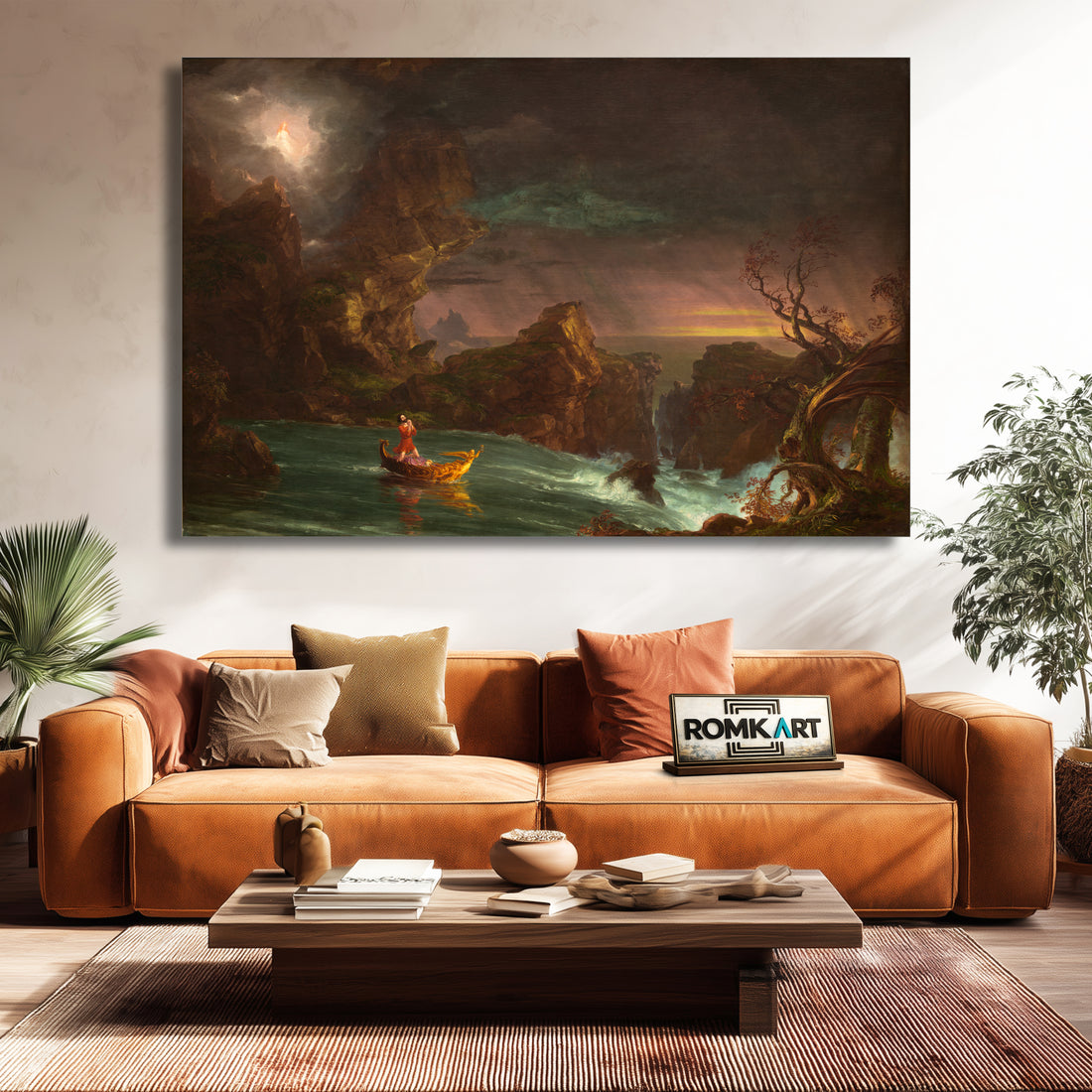 Thomas Cole The Voyage Of Life Manhood 1842 – Reproduction