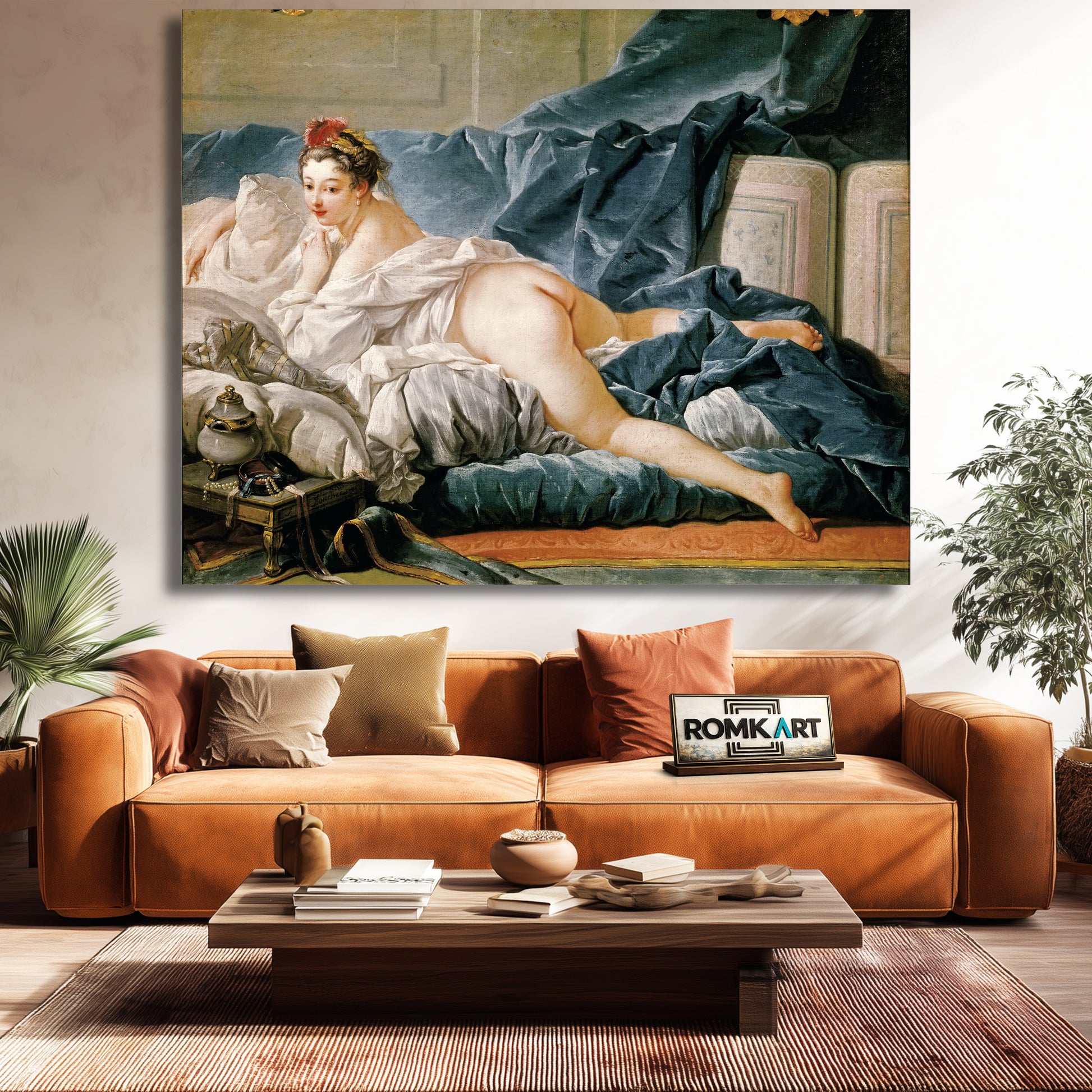 Francois Boucher Odalisque 1742-45 – Reproduction