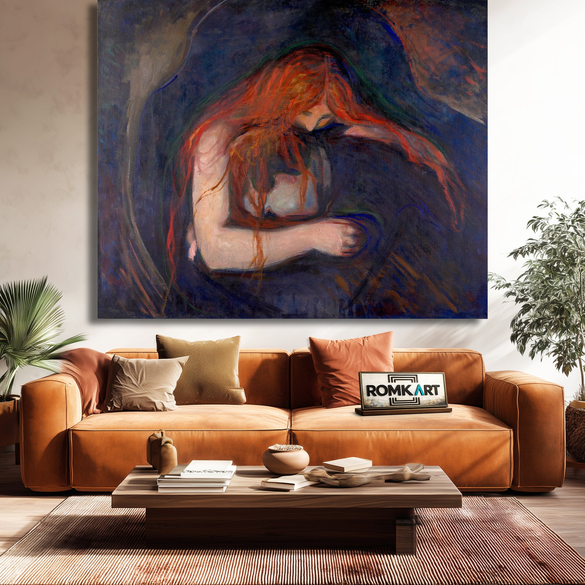 Edvard Munch Love And Pain 1893 – Reproduction