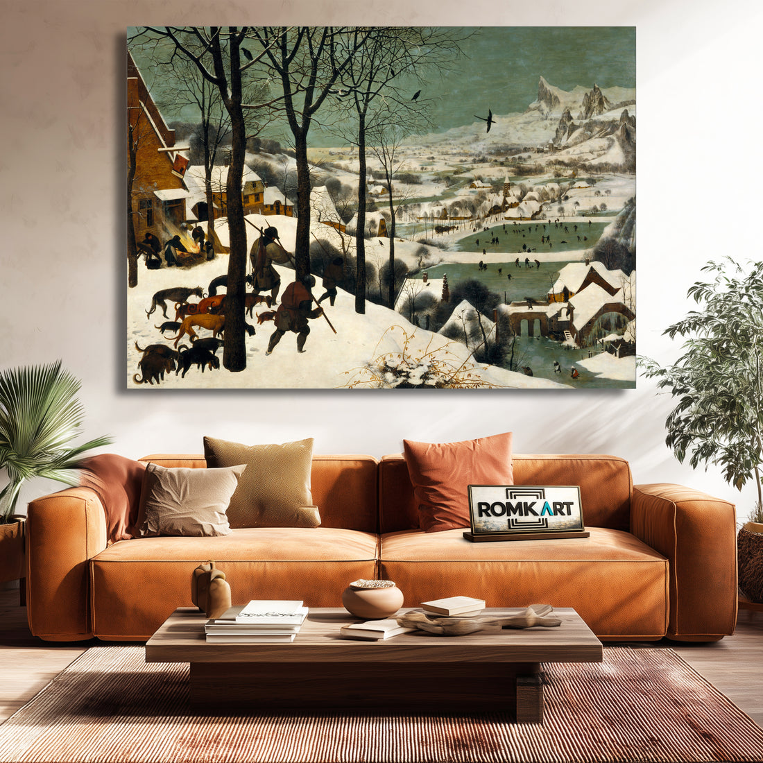 Pieter Bruegel The Elder The Hunters In The Snow Winter – Reproduction