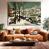 Pieter Bruegel The Elder The Hunters In The Snow Winter – Reproduction
