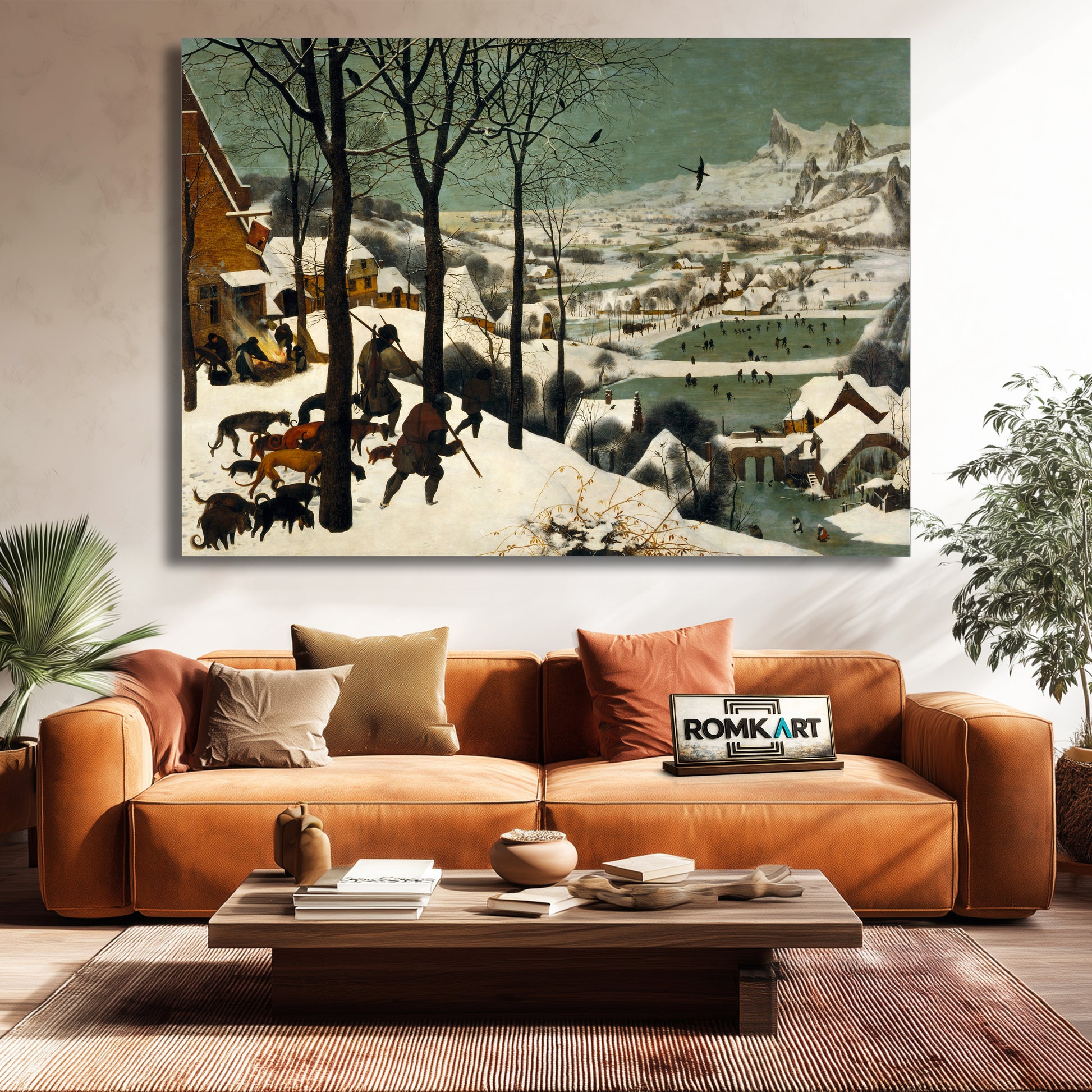 Pieter Bruegel The Elder The Hunters In The Snow Winter – Reproduction