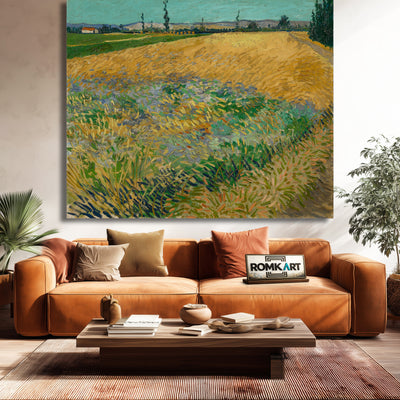 Vincent Van Gogh Wheatfield 1888 – Reproduction