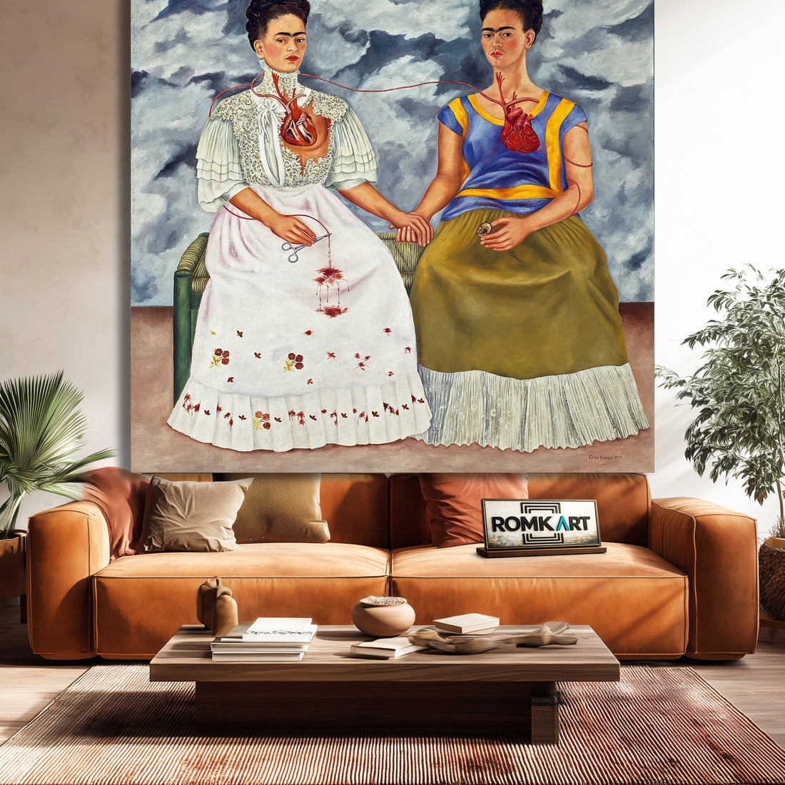 Frida Kahlo The Two Fridas 1939 – Reproduction
