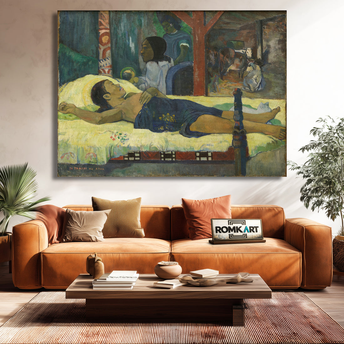 Paul Gauguin The Birth Of Christ 1896 – Reproduction