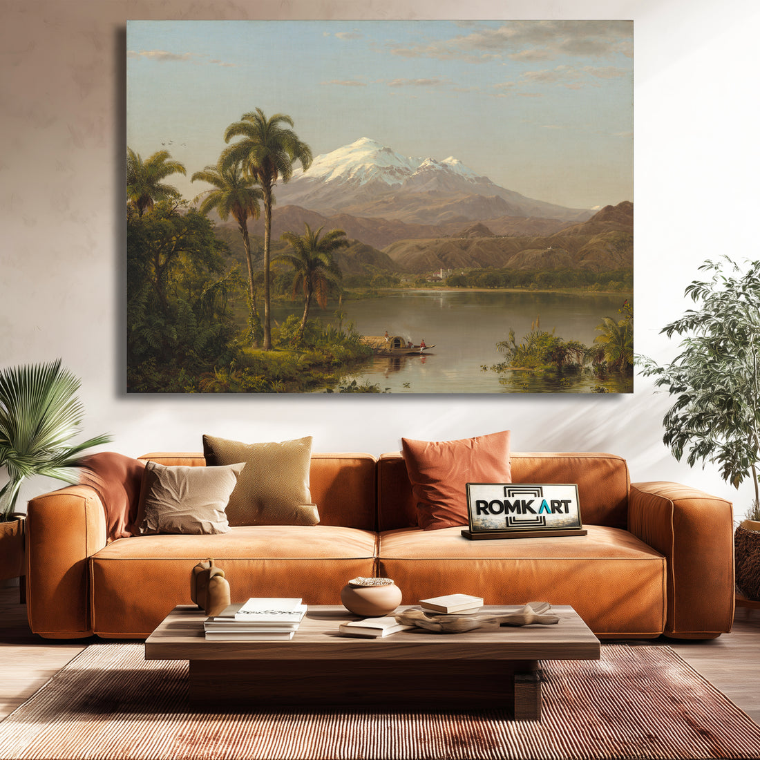 Frederic Edwin Church Tamaca Palms 1854 – Reproduction