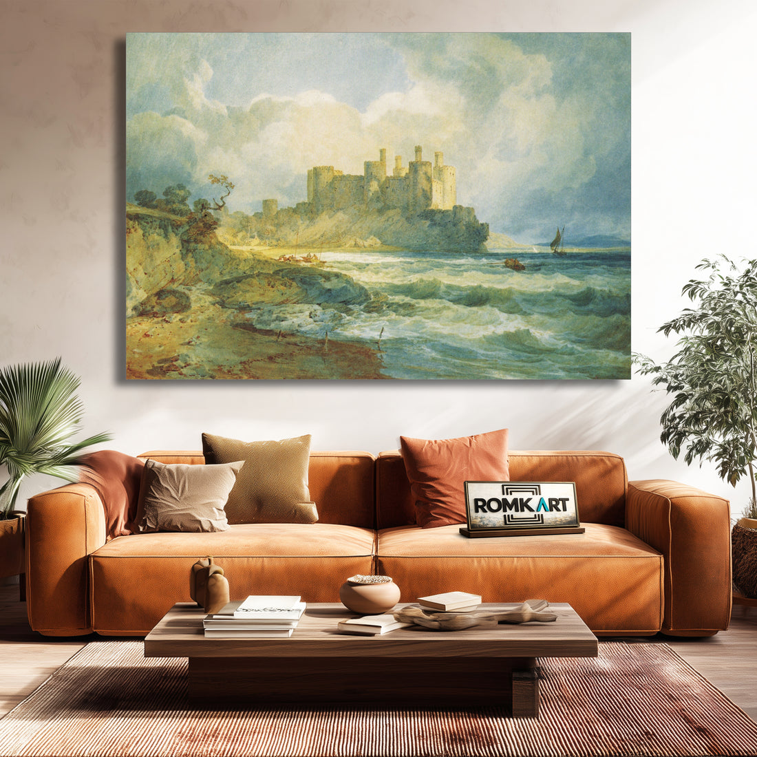 William Turner Conway Castle North Wales 1798 – Reproduction