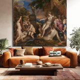 Titian Diana And Callisto 1556 Scottish National Gallery Edinburgh – Reproduction