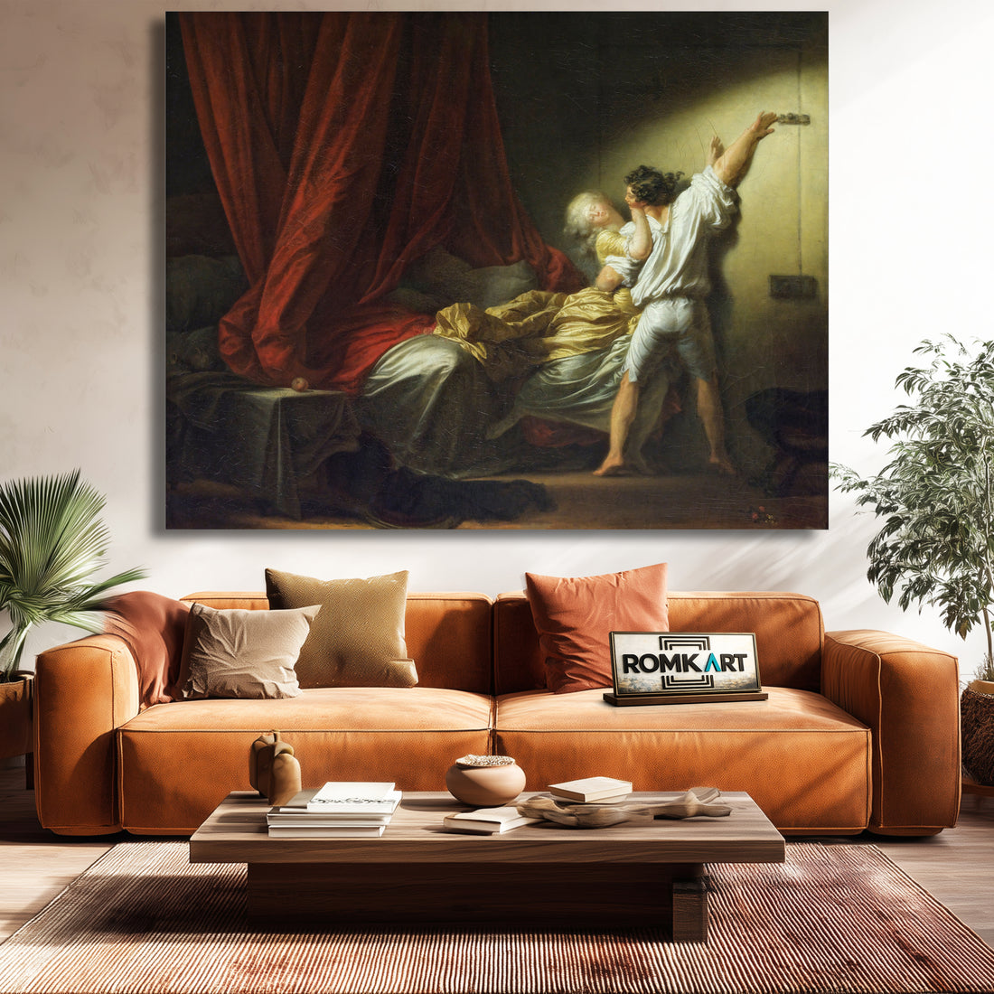 Jean-honor Fragonard The Lock 1776 – Reproduction
