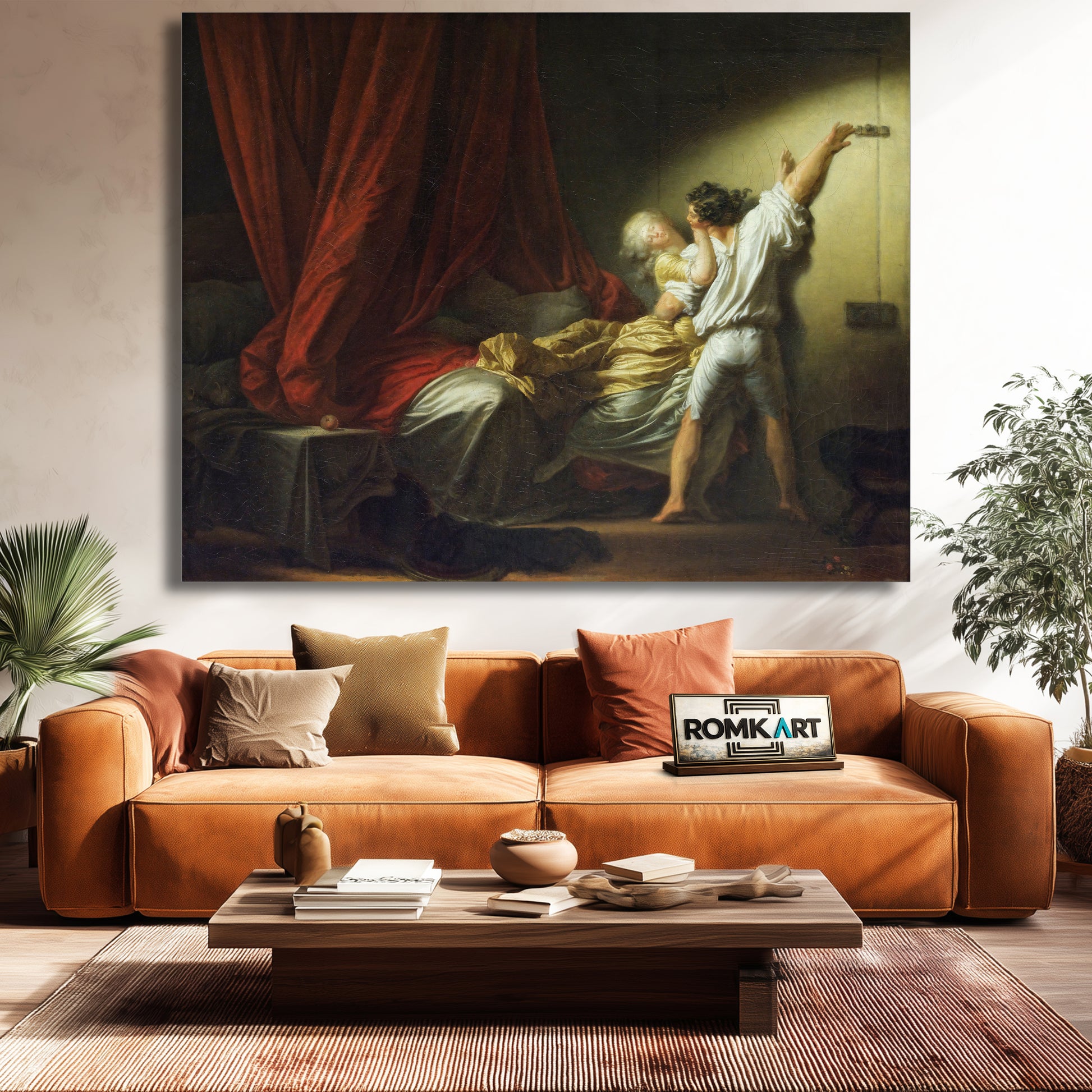 Jean-honor Fragonard The Lock 1776 – Reproduction