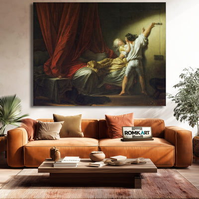 Jean-honor Fragonard The Lock 1776 – Reproduction