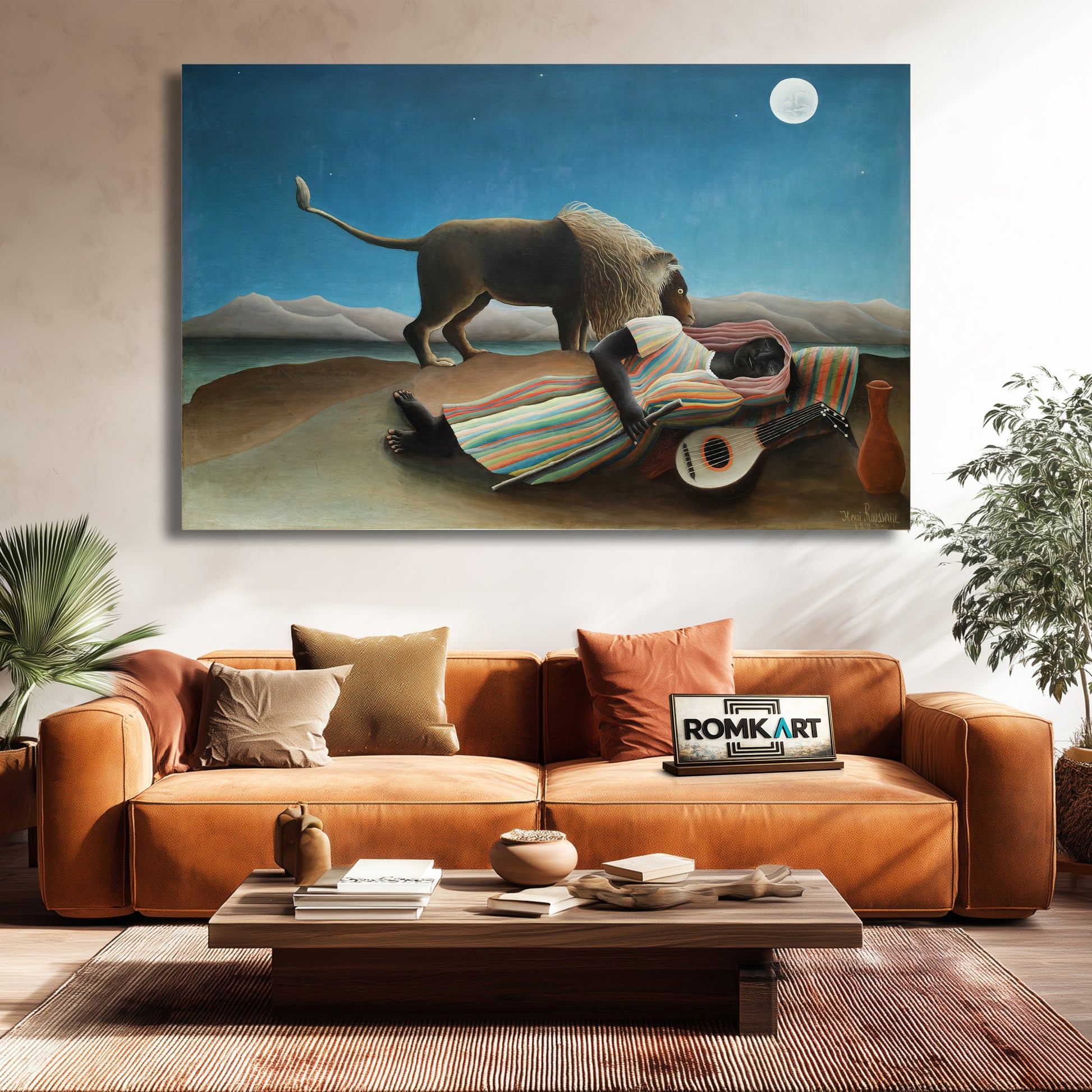 Henri Rousseau The Sleeping Gypsy – Reproduction