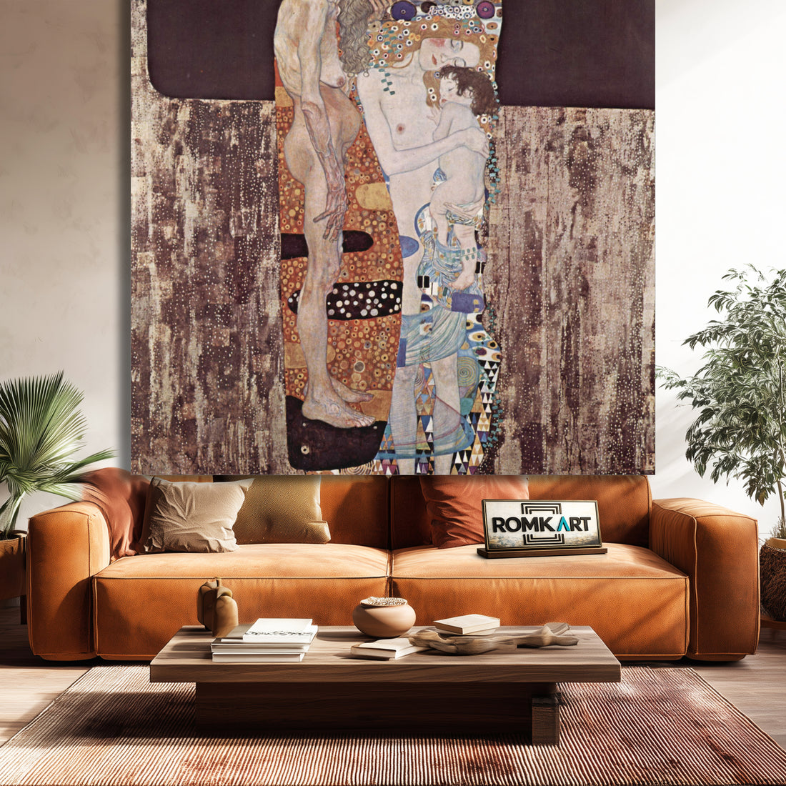 Gustav Klimt The Three Ages Of Woman 1905 – Reproduction