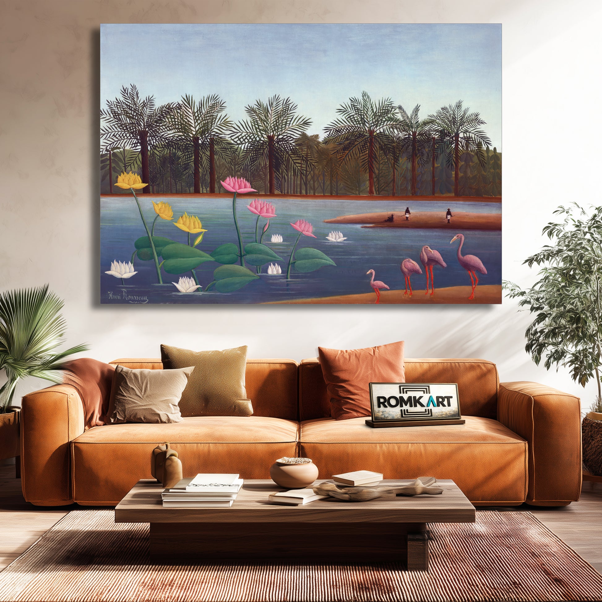 Henri Rousseau Flamingos 1907 – Reproduction