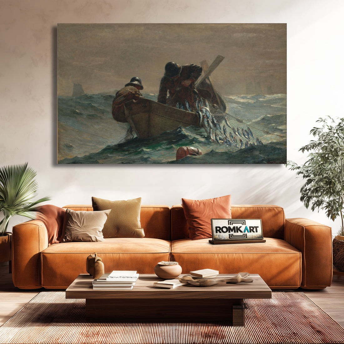 Winslow Homer The Herring Net 1885 – Reproduction