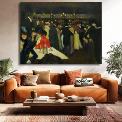 Pablo Picasso Le Moulin De La Galette 1900 – Reproduction