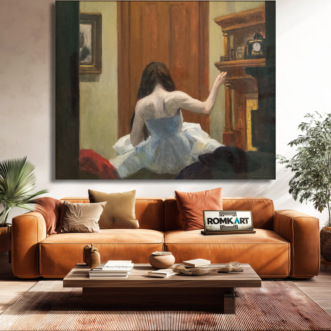 Edward Hopper New York Interior 1921 – Reproduction
