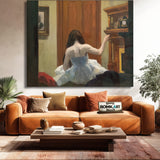 Edward Hopper New York Interior 1921 – Reproduction