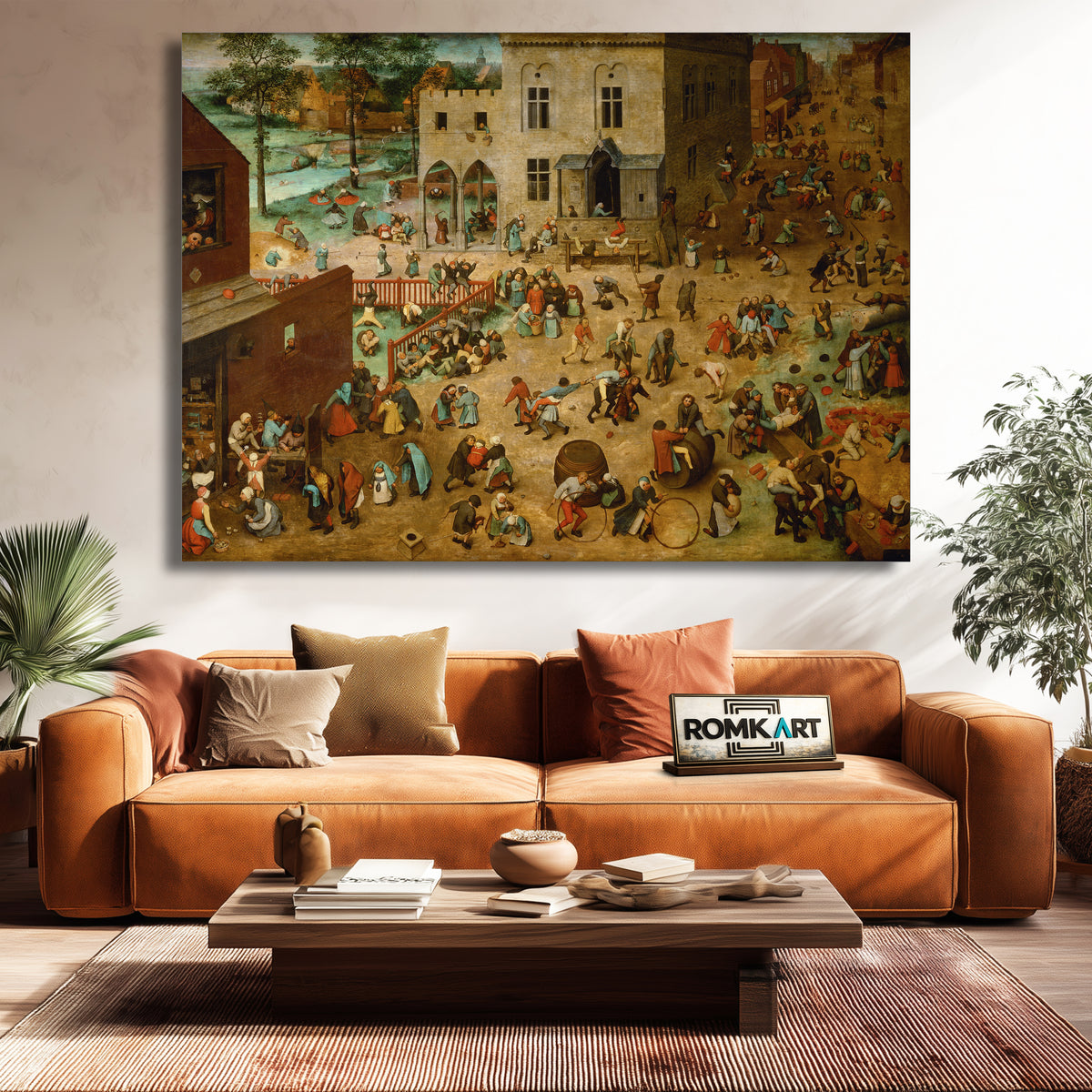 Pieter Bruegel The Elder Childrens Games 1560 – Reproduction