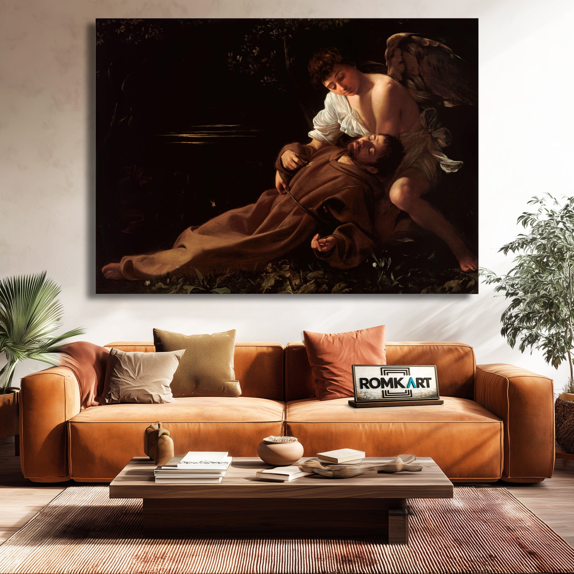 Caravaggio Saint Francis Of Assisi In Ecstasy – Reproduction