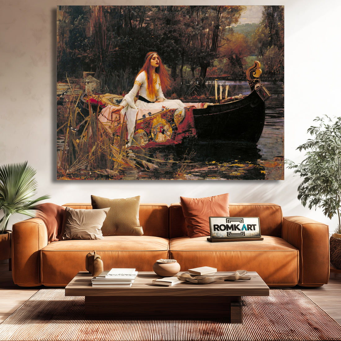 John William Waterhouse The Lady Of Shalott 1888 – Reproduction
