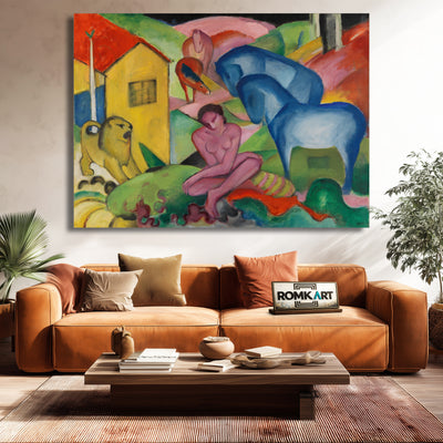 Franz Marc The Dream 1912 – Reproduction