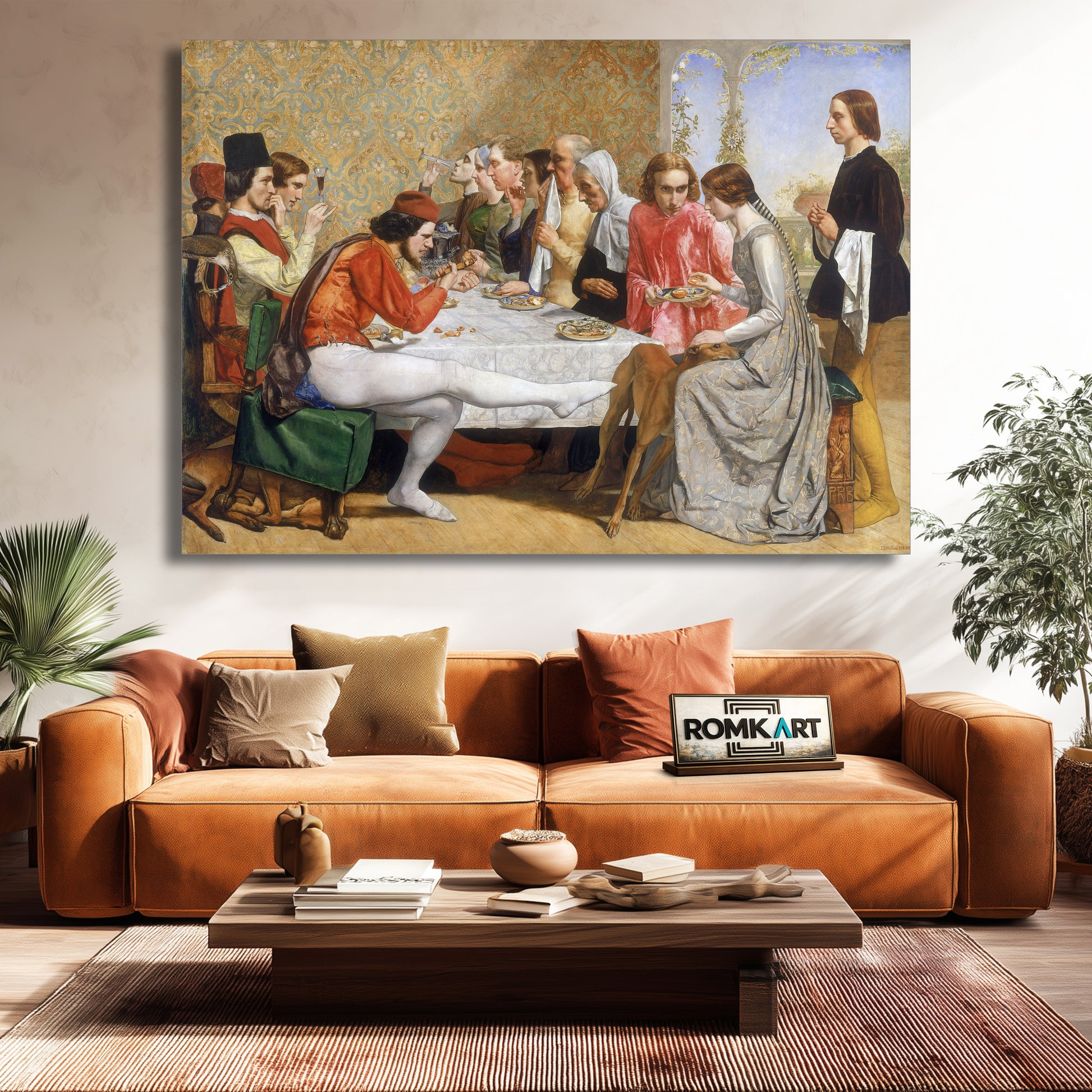 John Everett Millais Isabella 1849 – Reproduction