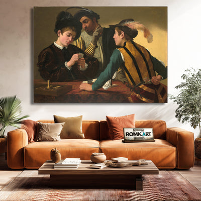 Caravaggio The Cardsharps – Reproduction