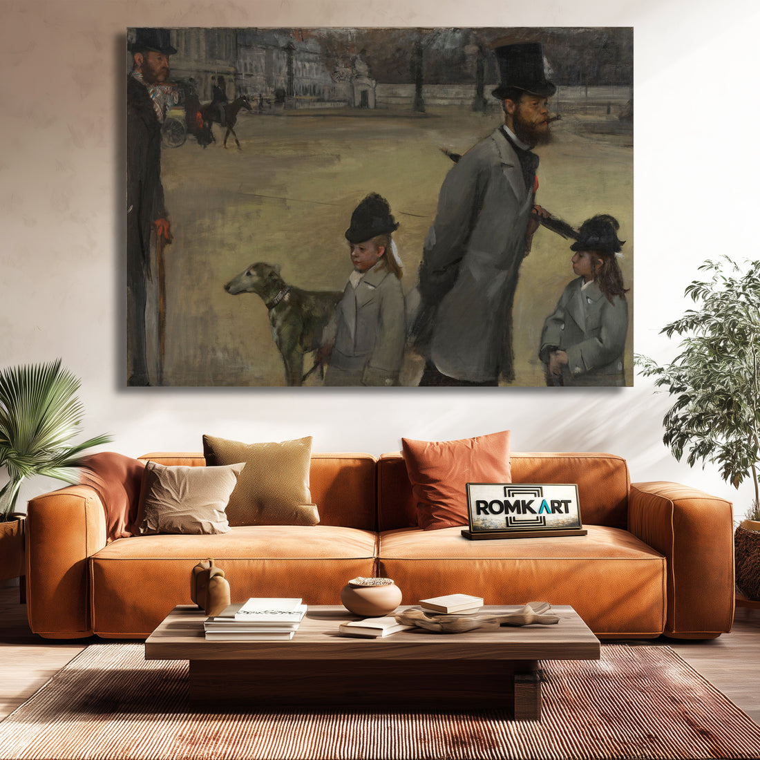 Edgar Degas Place De La Concord 1875 – Reproduction