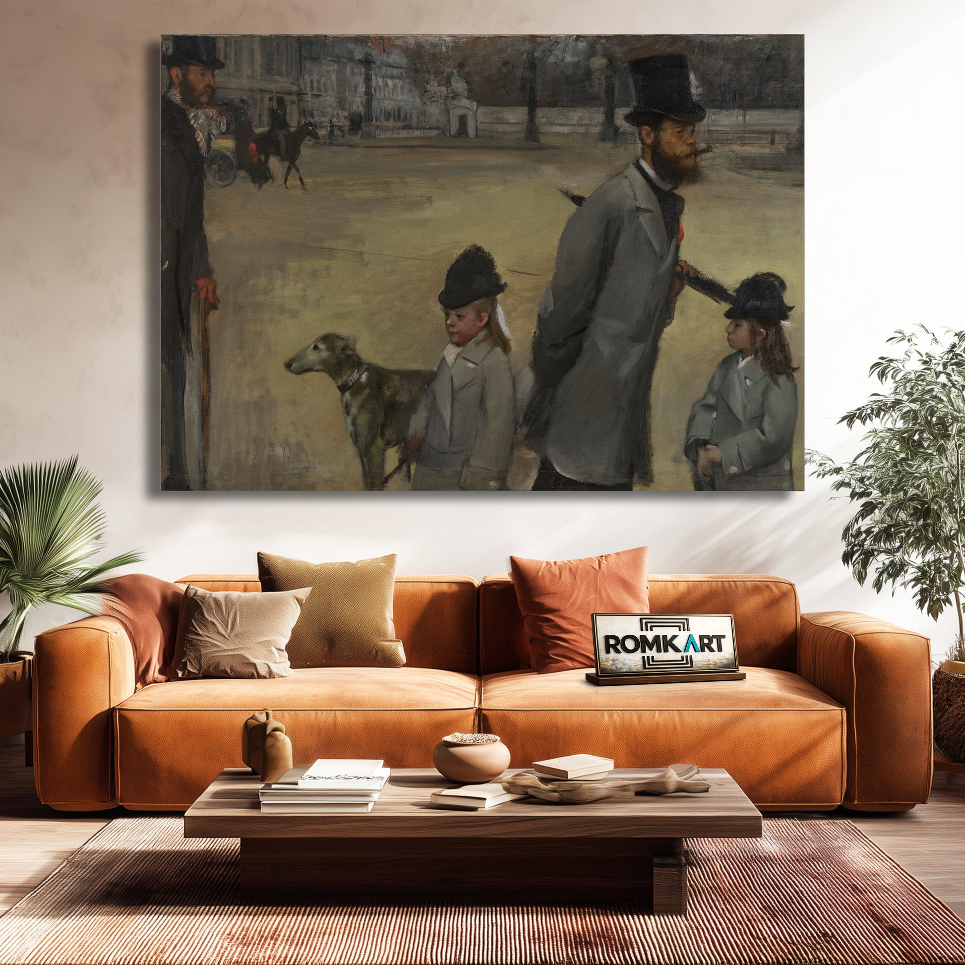 Edgar Degas Place De La Concord 1875 – Reproduction