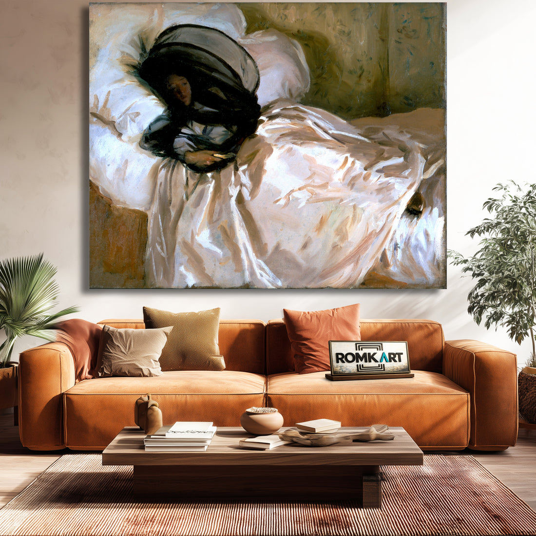 John Singer Sargent The Mosquito Net 1912 Art In The White House – Reproduction