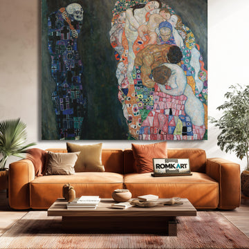 Gustav Klimt Death And Life C1910-1915 – Reproduction