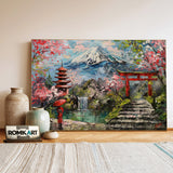 Japanese Garden Art Asian Art Oil Painting