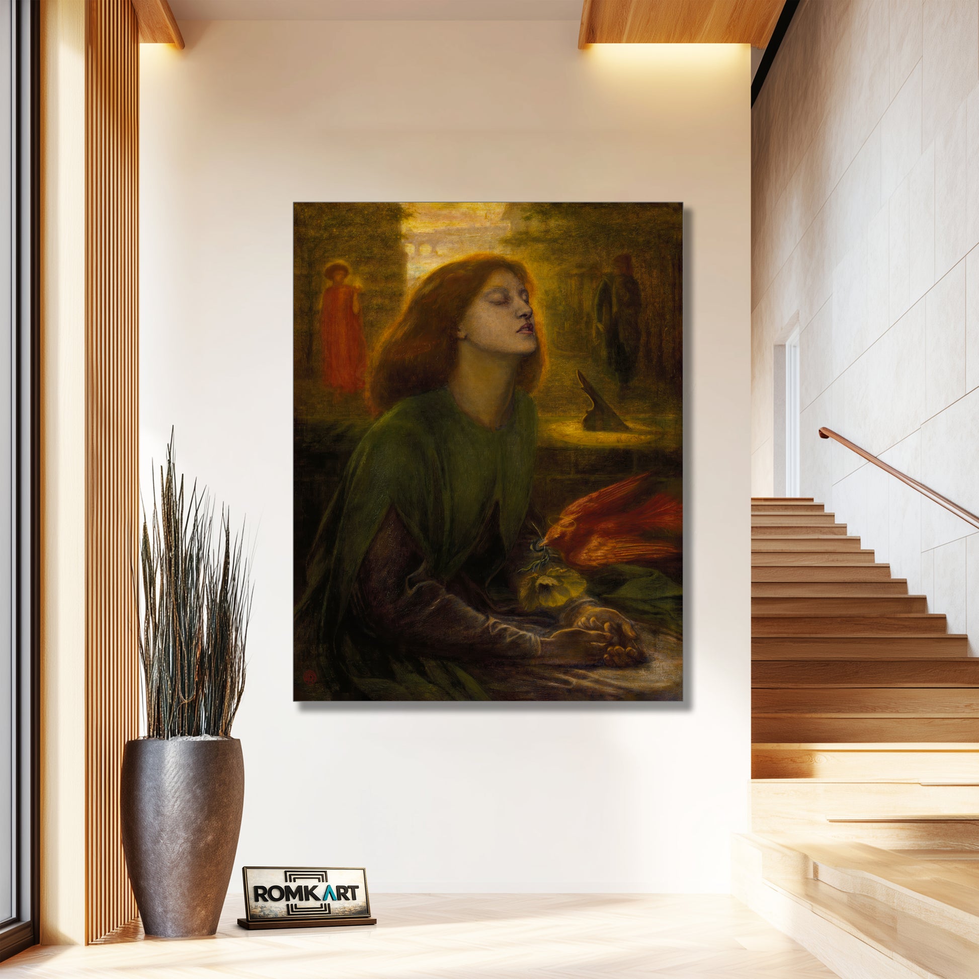 Dante Gabriel Rossetti Beata Beatrix1864 - 1870 – Reproduction
