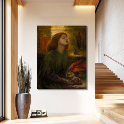Dante Gabriel Rossetti Beata Beatrix1864 - 1870 – Reproduction