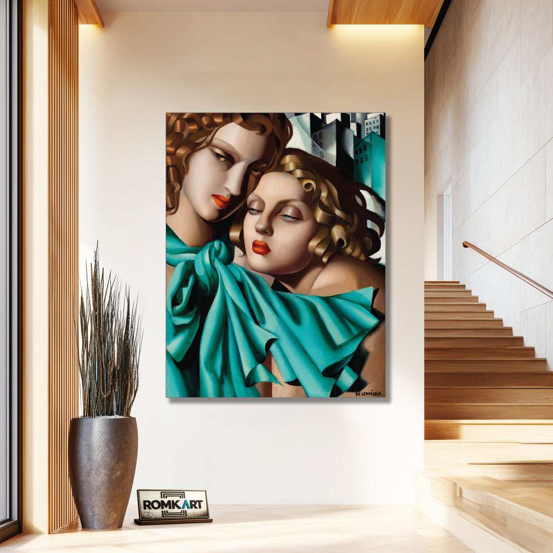 Tamara De Lempicka Les Jeunes Filles 1930 – Reproduction