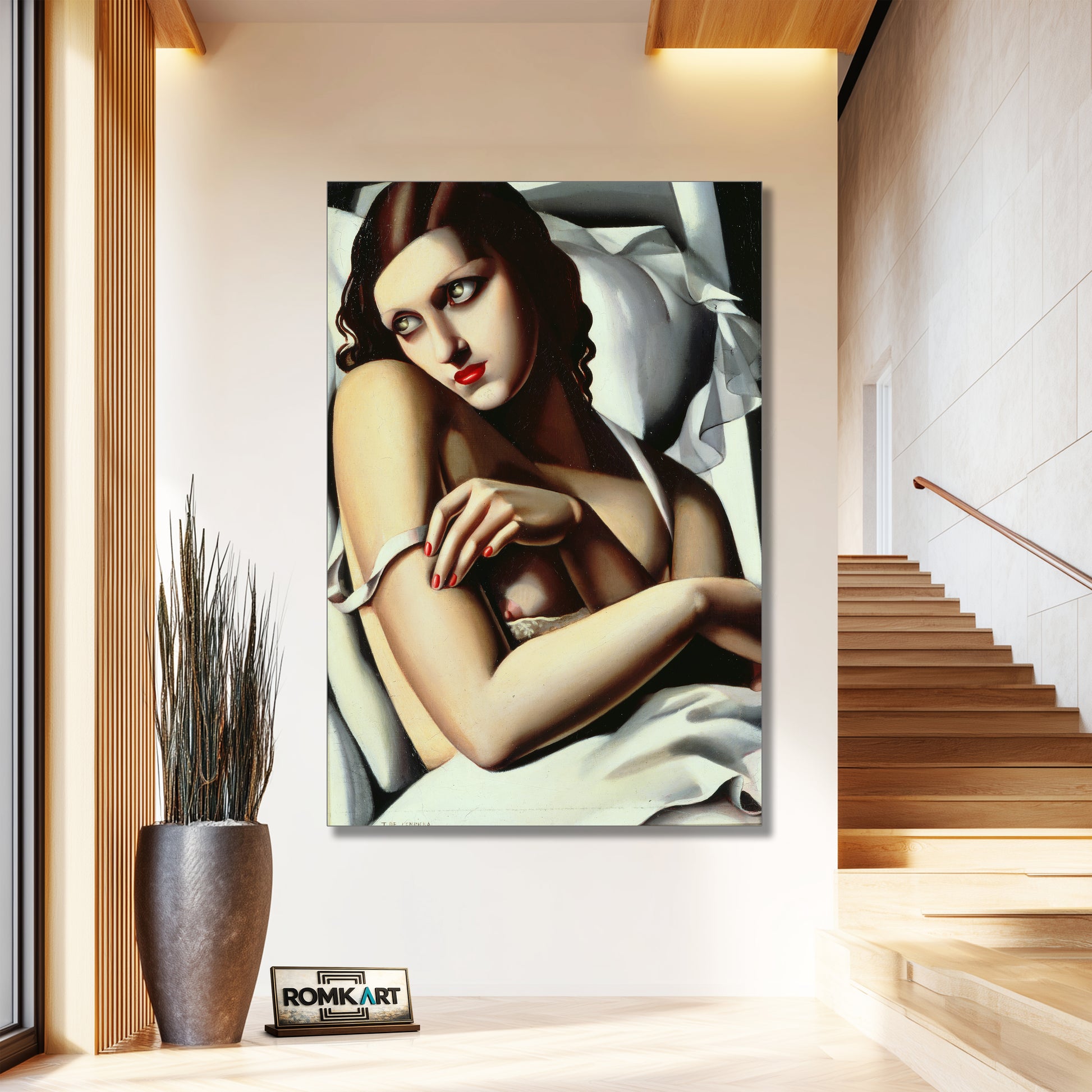 Tamara De Lempicka The Convalescent 1932 – Reproduction
