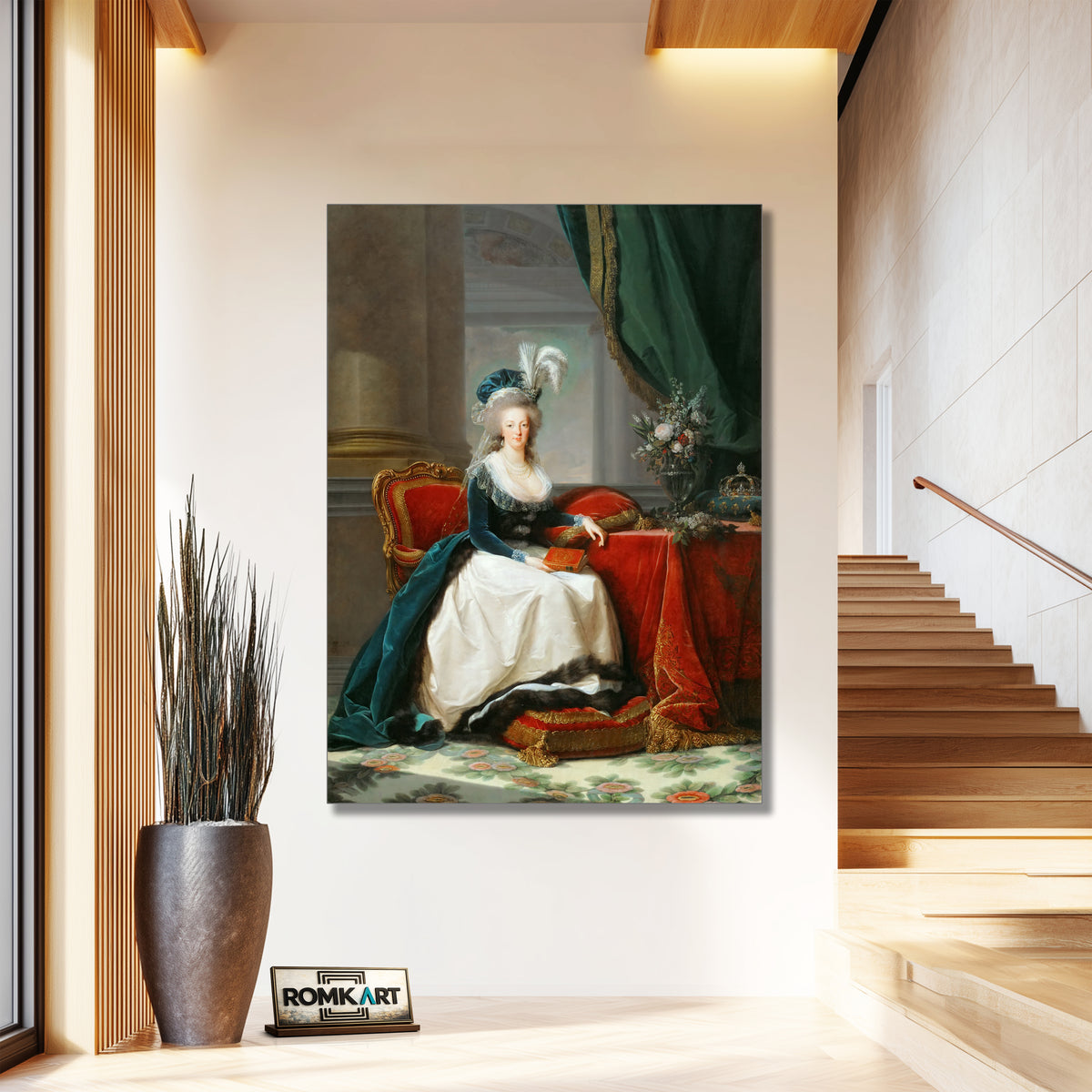 Elisabeth Vigee Le Brun Marie Antoinette Queen Of France By 1788 – Reproduction